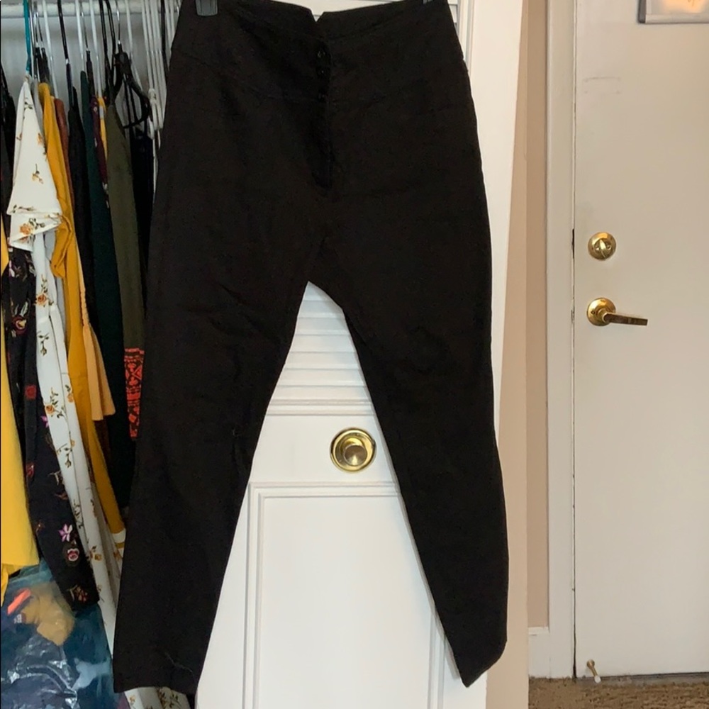 Black high waisted pants